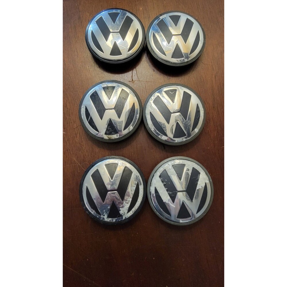 VW Volkswagen Wheel Center Cap 3B7601171 6U7601171 65mm Set Of 6